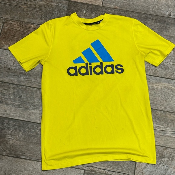 adidas Other - Adidas Yellow and Blue Short Sleeve Tee
